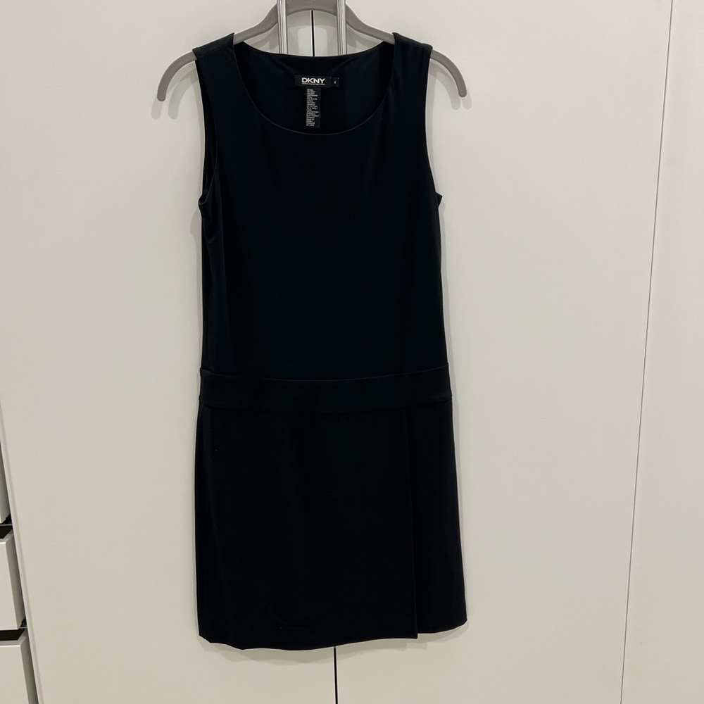 DKNY Classic Black Mini Dress